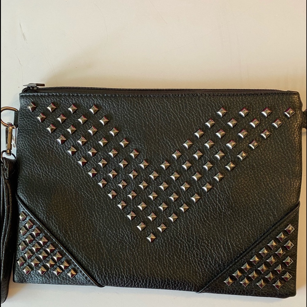 Black purse - clutch - bag